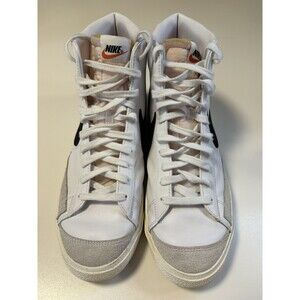Nike Blazer Mid 77 Men's 13 Shoes Vintage Retro Style BQ6806-100 White Black